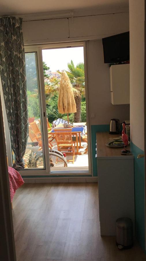 Petit Studio Terrasse Rez De Jardin Piscine Sur L'Ocean Lejlighed Biarritz Eksteriør billede